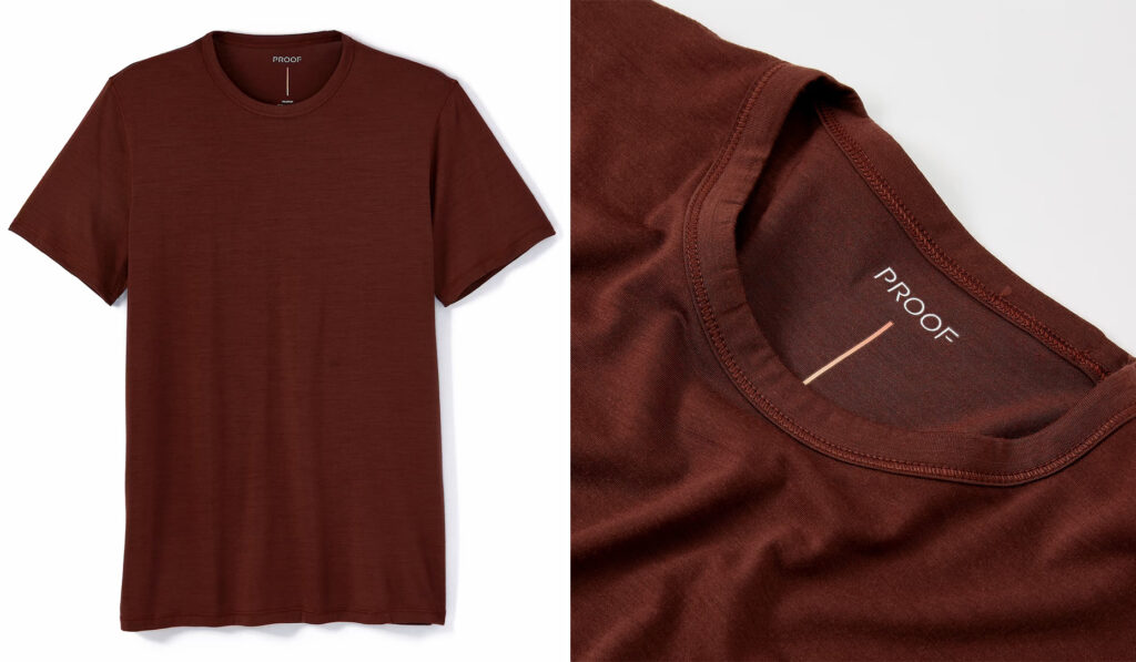 The 72-Hour Merino Tee from Huckberry