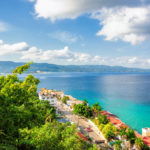 Aerial view of Montego Bay, Jamaica