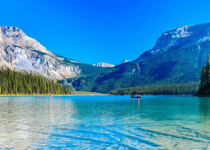 Emerald Lake in Yoho National Park, Canada