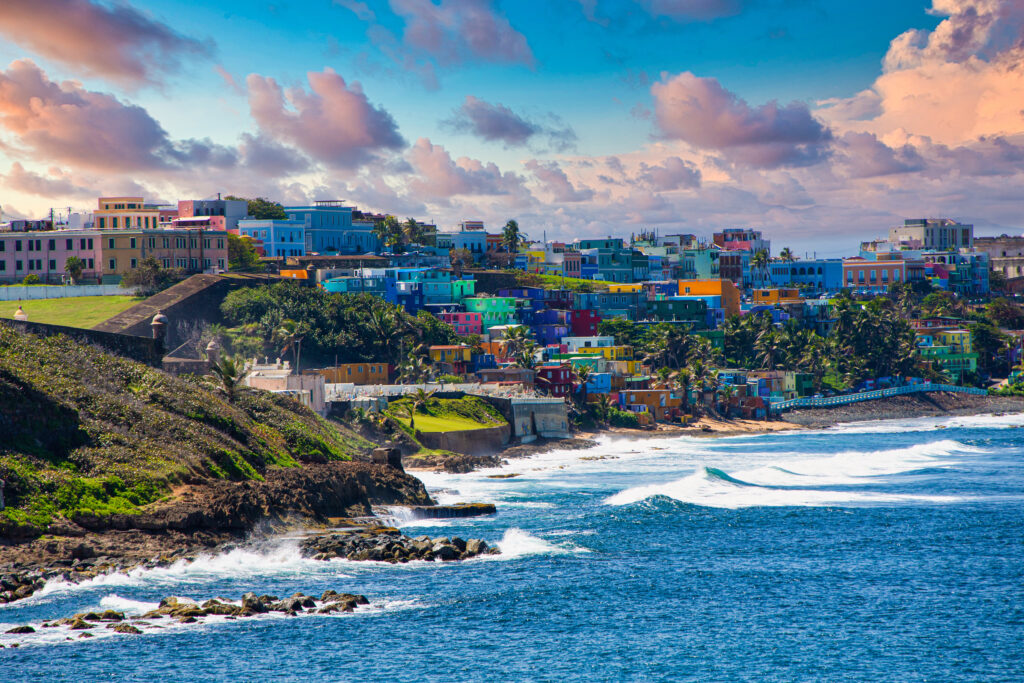 La Perla coat in Old San Juan, Puerto Rico