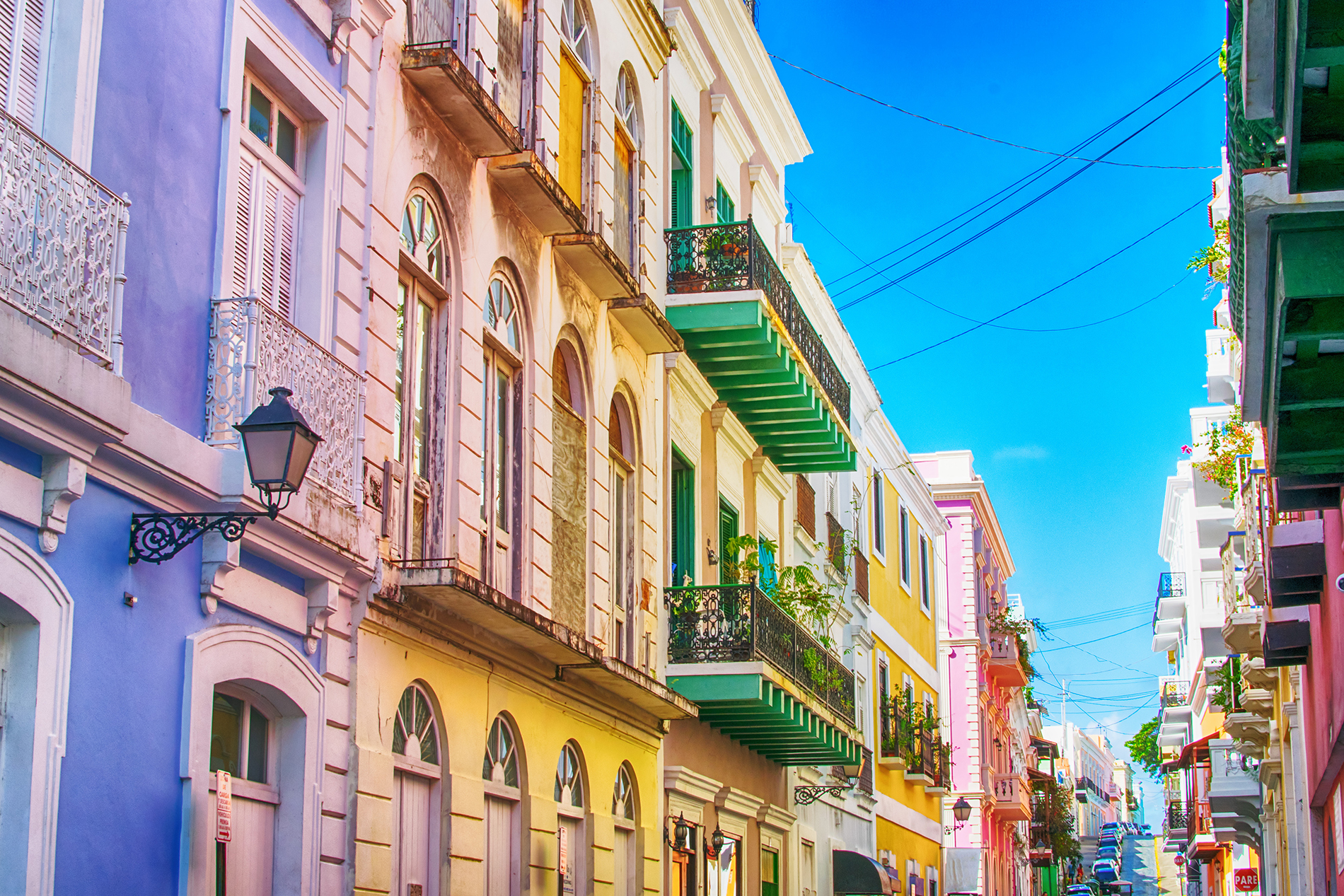 colorful buildings in old san juan