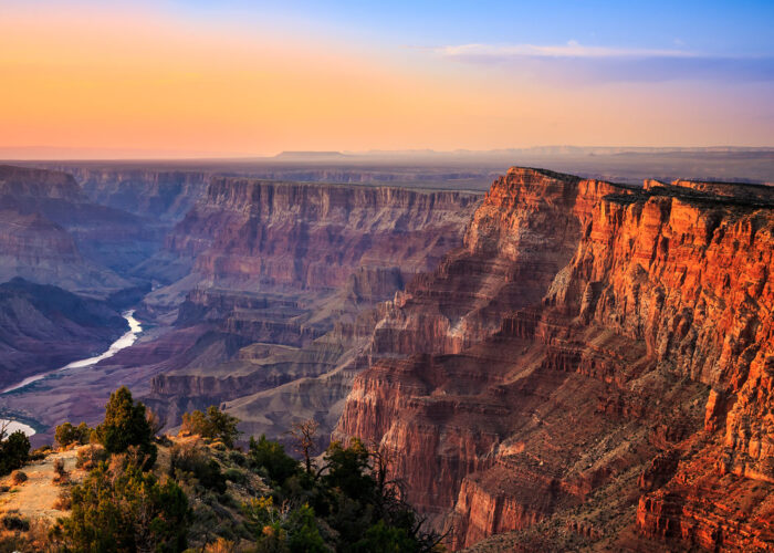 grand canyon sunset.