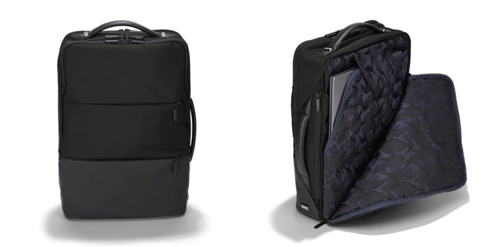 Journal Edition Multimedia Backpack in black