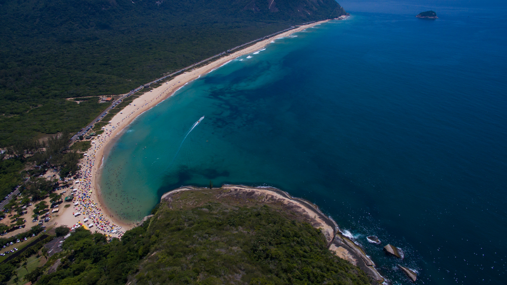 Paradise beach, beautiful beach, wonderful beaches around the world, Grumari beach, Rio de Janeiro, Brazil, South America Brazil