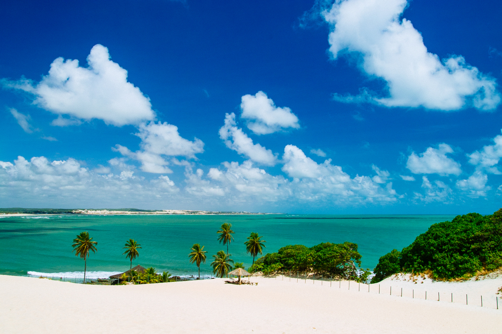 Unspoiled beautiful dunes of genipabu, Natal. brazil